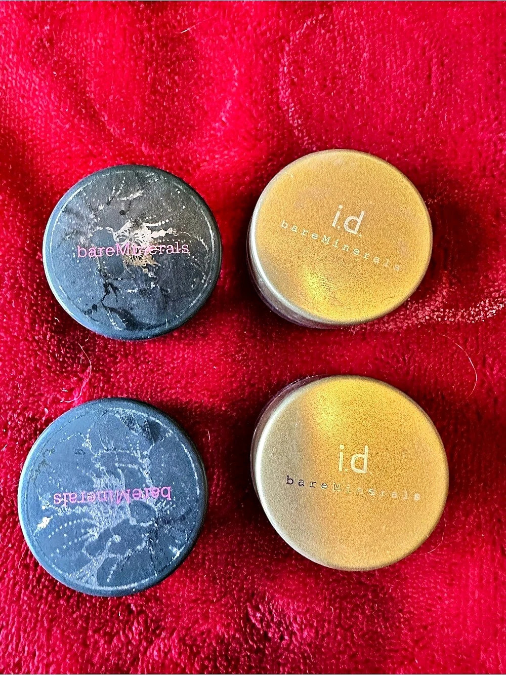 bareMinerals Loose Mineral Eyecolor Lot Eyeshadow Brown & Gold